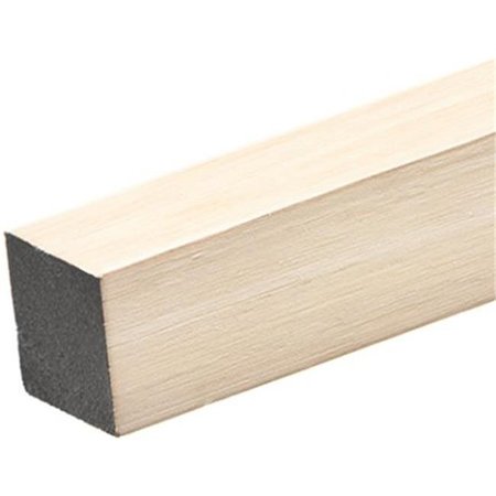 CRAFTWOOD Craftwood 58586 0.63 x 36 in. Square Wood Dowel - Pack of 25 58586